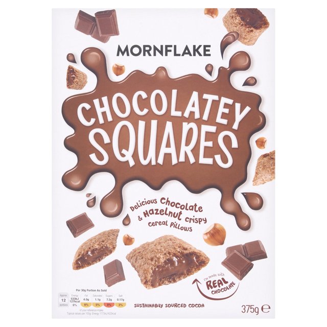 Mornflake Chocolatey Squares, 375g