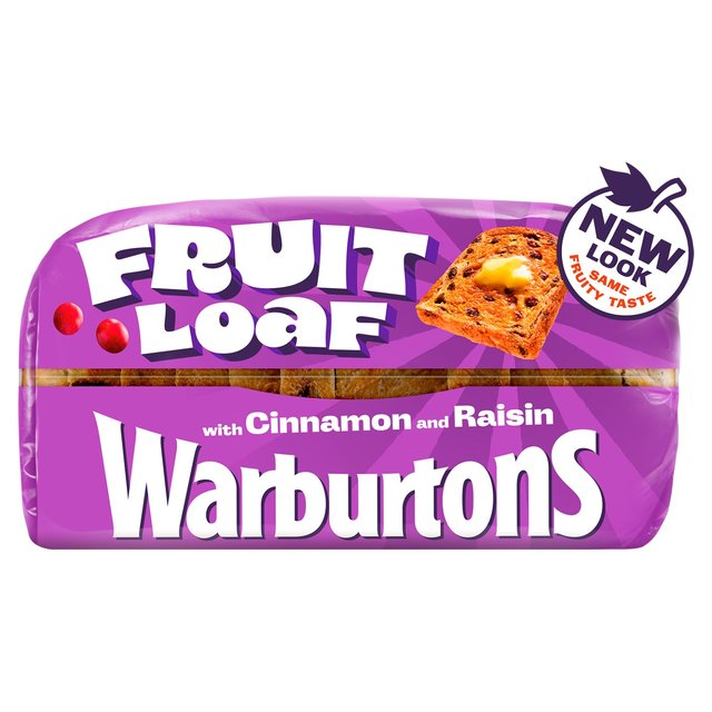 Warburtons Raisin Loaf With Cinnamon, 400g