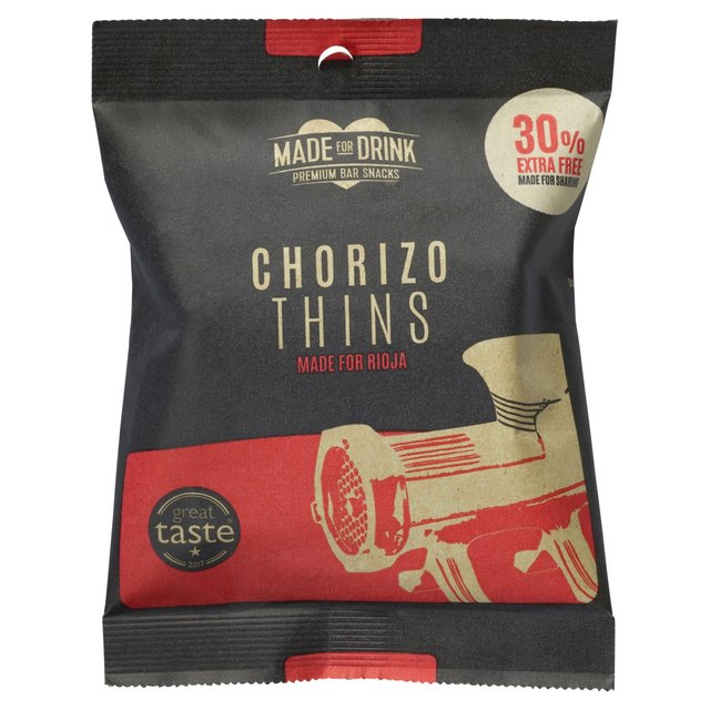 Made for Drink Chorizo Thins, 30g