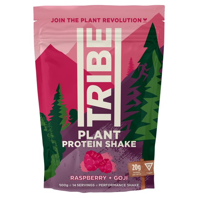 Tribe Berry Vegan Protein Powder, 500g