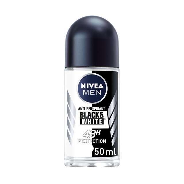 Nivea Men Black & White Original Anti-Perspirant Deodorant Roll-On, 50ml