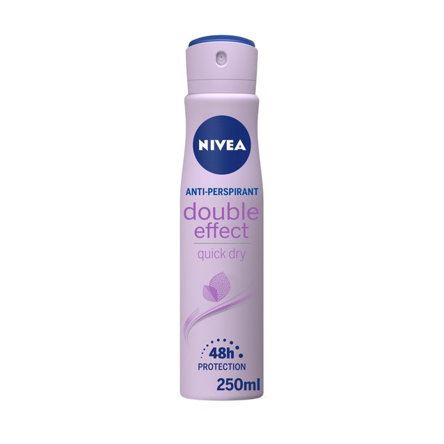 Nivea Double Effect Anti-Perspirant Deodorant Spray, 250ml