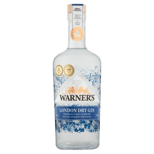 Warner Edwards London Dry Gin, 70cl