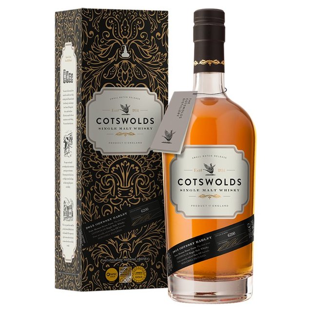 Cotswolds Distillery Single Malt Whisky, 70cl