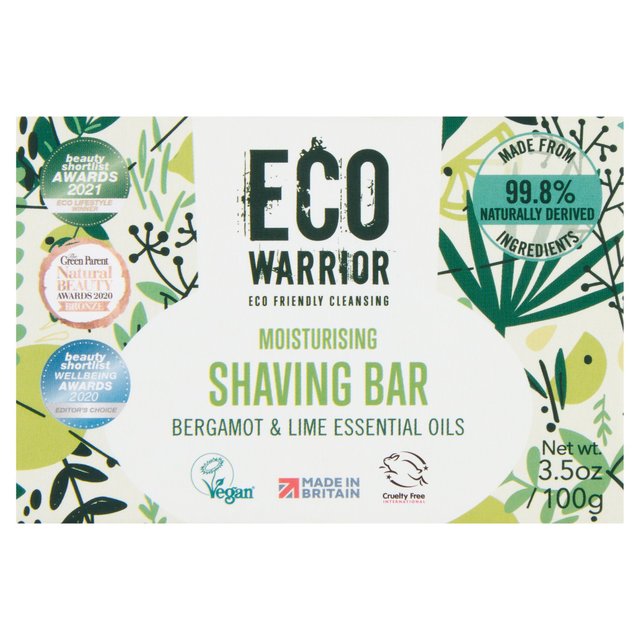 Eco Warrior Shaving Bar, 100g
