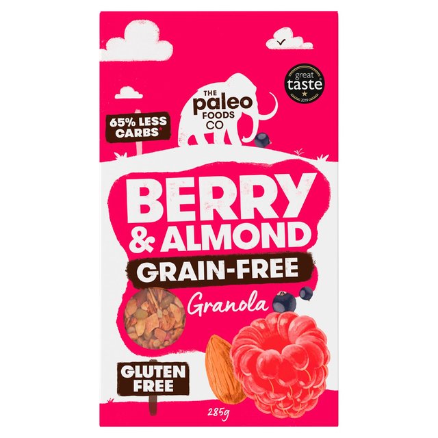 The Paleo Foods Co Berry & Almond Grain-Free Granola, 285g