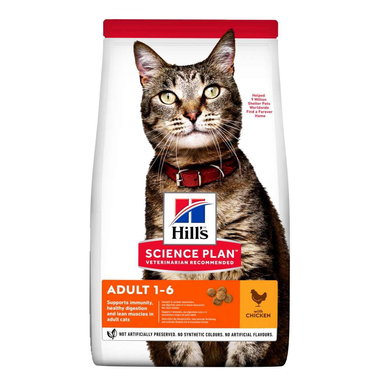 Hills Science Plan Feeding Chart Cat