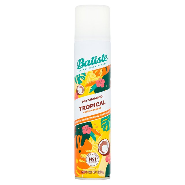 Batiste Dry Shampoo Tropical, 200ml