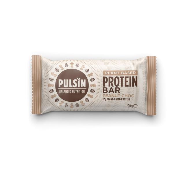 Pulsin Peanut Choc Vegan Protein Bar, 50g
