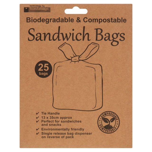 Toastabags Eco Sandwich Bags 25pk, 25 per Pack