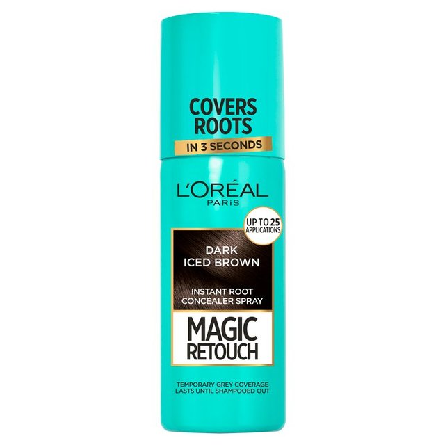 L’Oreal Paris Magic Retouch Instant Grey Root Touch Up Dark Iced Brown, 75ml