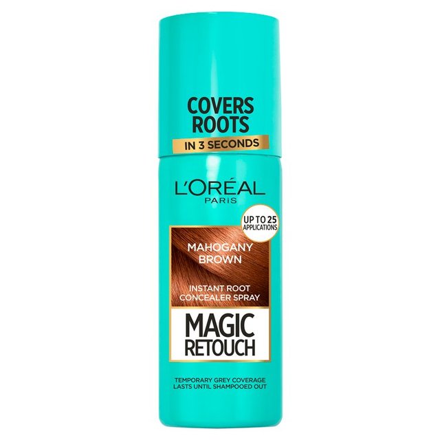 L’Oreal Paris Magic Retouch Instant Grey Root Touch Up Mahogany Brown, 75ml