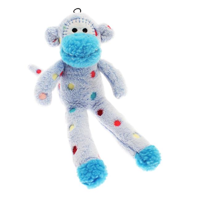 Happy Pet Little Rascals Sock Monkey Puppy Toy, One Size