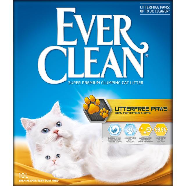 Ever Clean Clumping Cat Litter Litterfree Paws, 10L