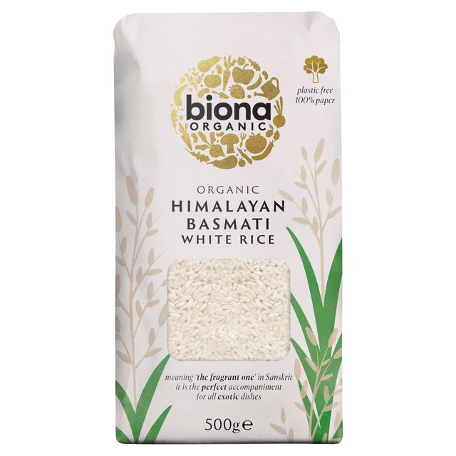 Biona Organic White Basmati Rice, 500g