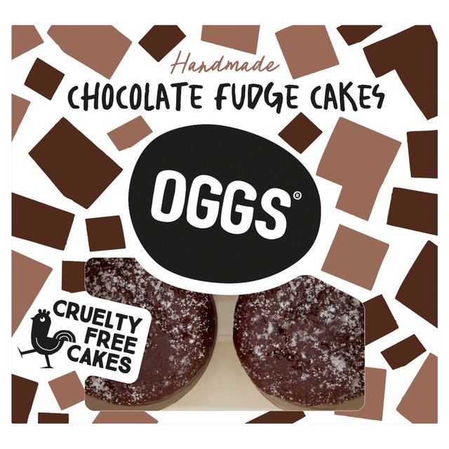 Oggs Chocolate Fudge Cakes, 4 x 46g