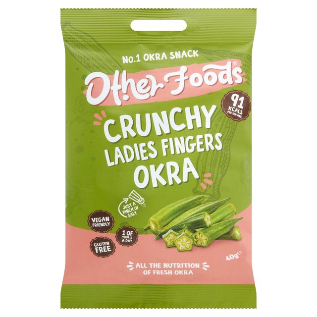 Other Foods Crunchy Ladies Fingers Okra, 40g