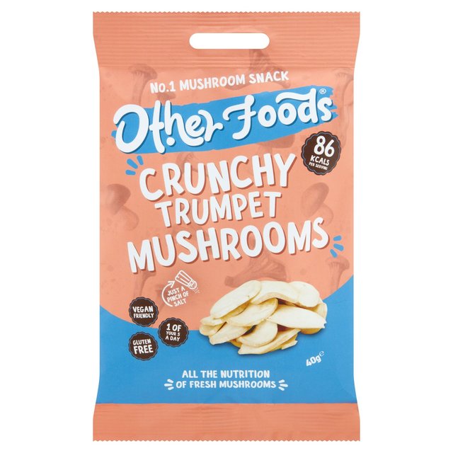 Other Foods Crunchy Trumpet Mushrooms, 40g