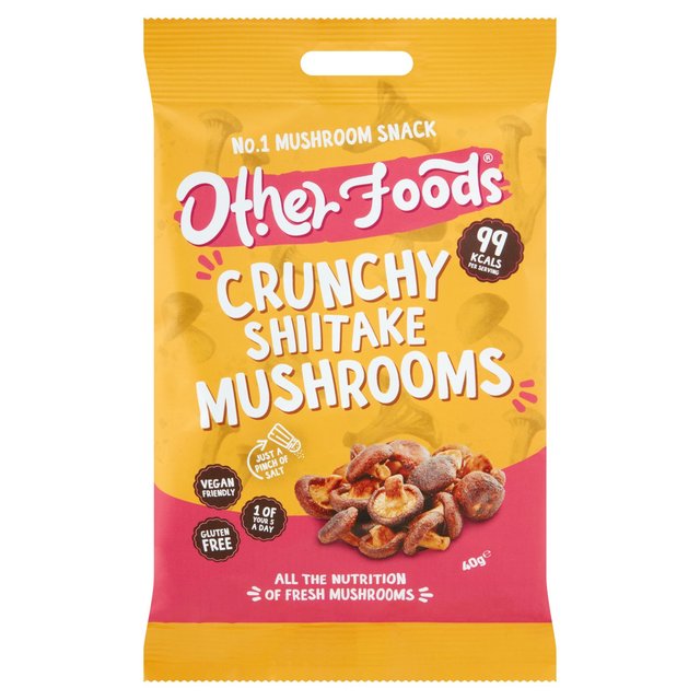 Other Foods Crunchy Shiitake Mushrooms, 40g