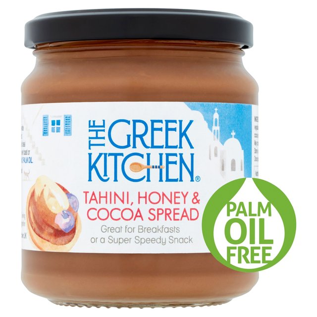 The Greek Kitchen Tahini, Honey & Cocoa Spread, 300g