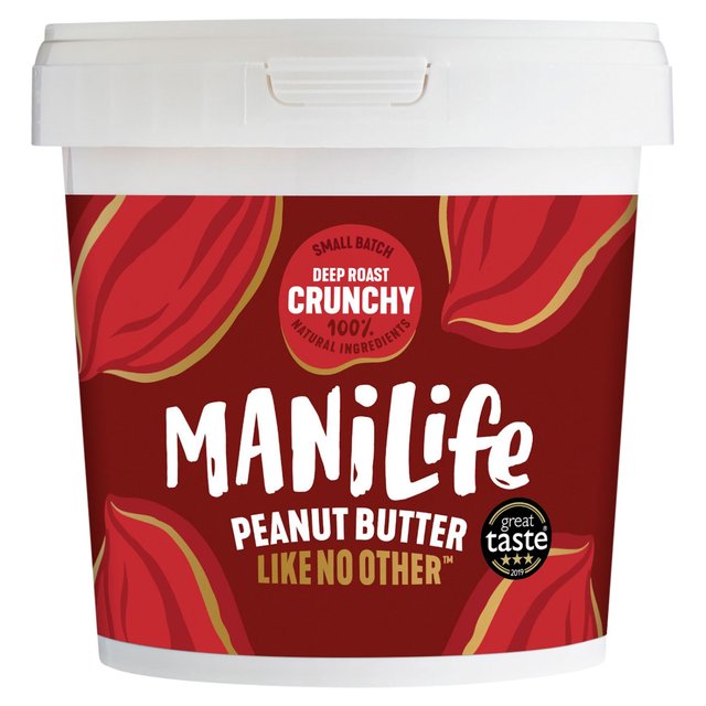ManiLife Deep Roast Crunchy Peanut Butter, 1kg