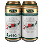 San Miguel Premium Lager Beer Cans