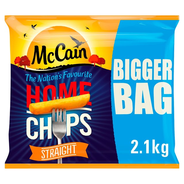 McCain Home Chips Straight Cut, 2100g