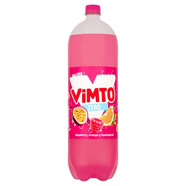 Vimto Remix Raspberry,Orange & Passionfruit Fizzy, 2L