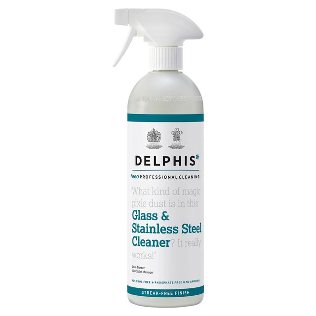 Delphis Eco Glass and Stainless Steel Cleaner, 700ml