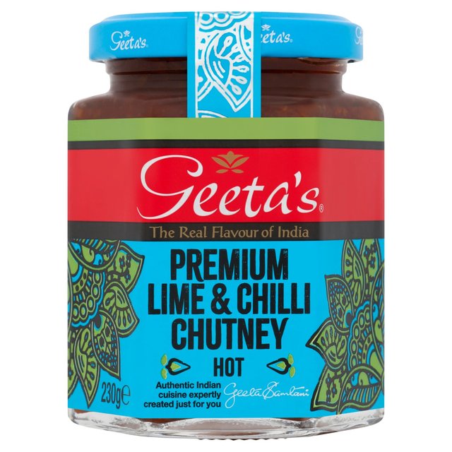 Geeta’s Lime & Chilli Chutney, 230g