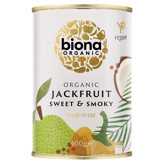 Biona Organic Sweet & Smoky Jackfruit, 400g