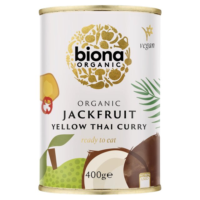 Biona Organic Yellow Thai Curry Jackfruit, 400g
