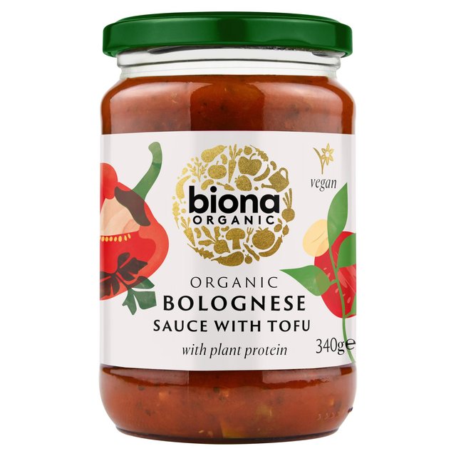 Biona Organic Tofu Bolognese Pasta Sauce, 340g