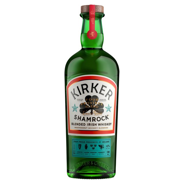 Kirker & Greer Shamrock Irish Whiskey, 70cl