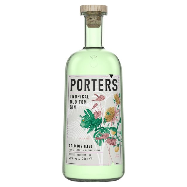 Porter’s Tropical Old Tom Gin, 70cl