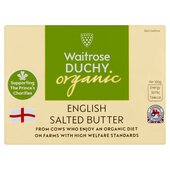 Waitrose Duchy Organic English Salted Butter at Ocado