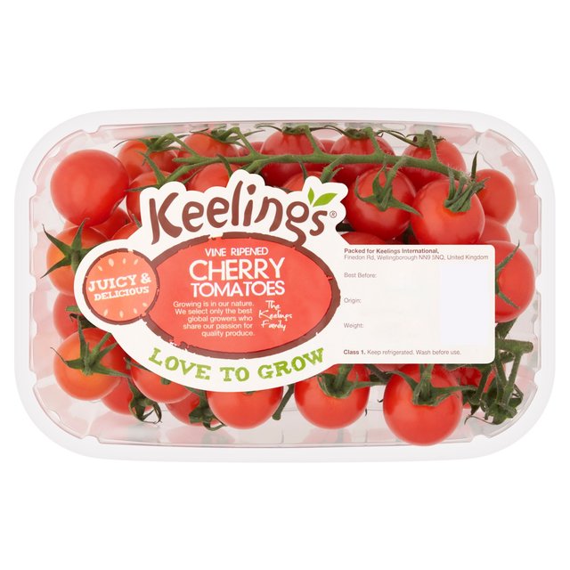 Keelings Cherry Tomatoes On the Vine, 500g