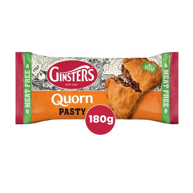 Ginsters Vegan Quorn Pasty, 180g