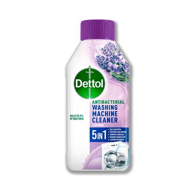 Dettol Antibacterial Washing Machine Cleaner Lavender, 250ml