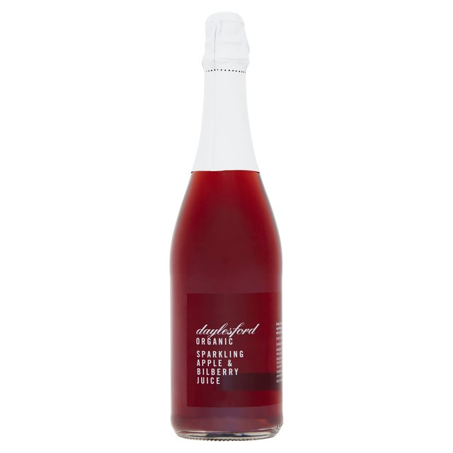 Daylesford Organic Sparkling Apple & Bilberry Juice, 750ml