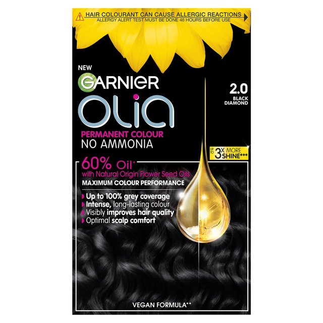Garnier Olia 2.0 Black Diamond Permanent Hair Dye