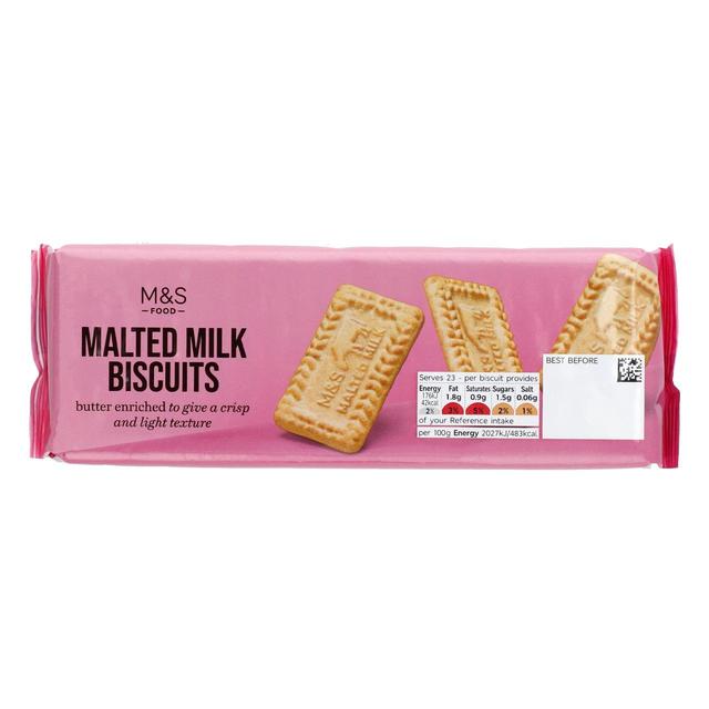 M & S Malted Milk Biscuits, 200g