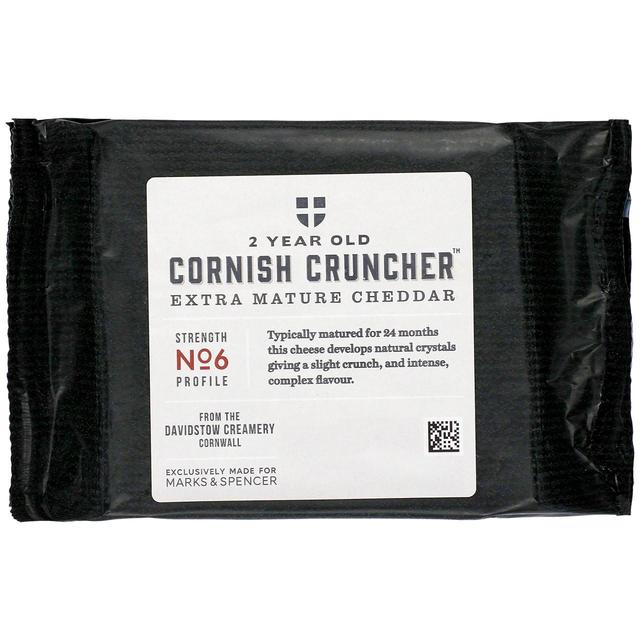 M & S Cornish Cruncher Extra Mature Cheddar Cheese, 300g