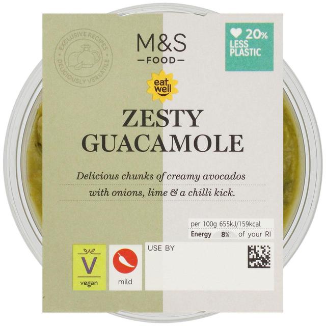 M & S Zesty Guacamole Dip, 170g