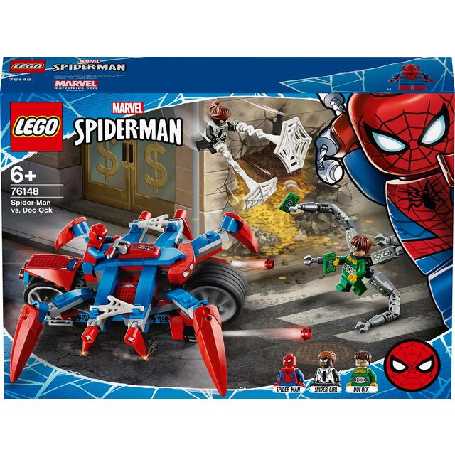 lego spider man bike