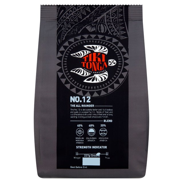 Tiki Tonga Blend No.12 Ground Coffee, 227g