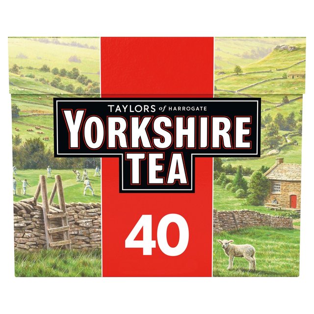 Yorkshire Tea 40 Teabags, 40 per Pack
