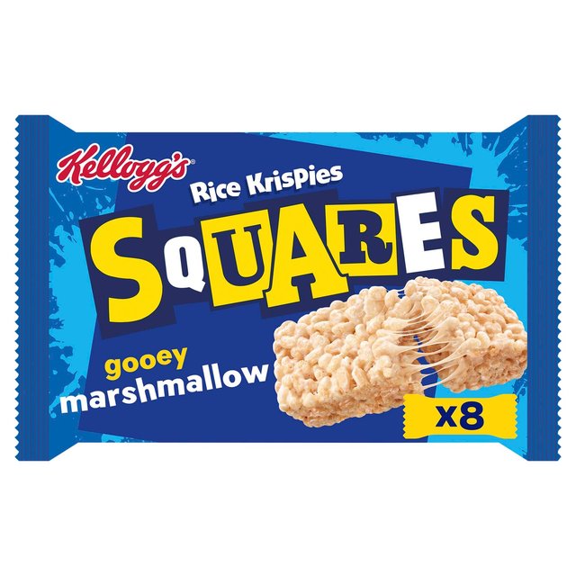 Kellogg’s Rice Krispie Squares Marshmallow, 8 x 28g