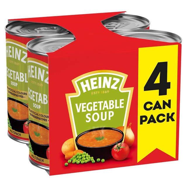 Heinz Vegetable Soup, 4 x 400g