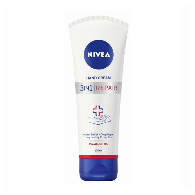 Nivea 3 in 1 Repair Hand Cream, 100ml